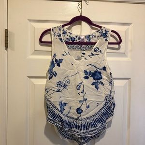 Francesca’s Floral Pattern Tank